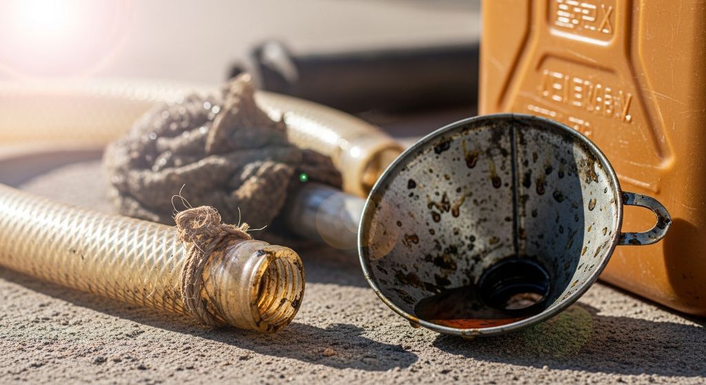 Descontaminación de depósito de combustible en Valdaracete