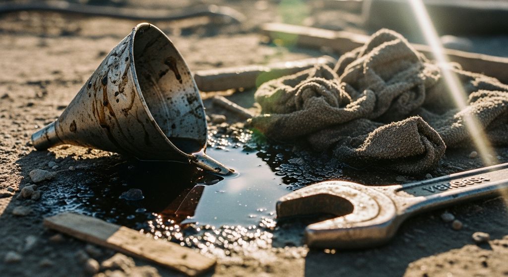 Descontaminación de depósito de combustible en Valdemanco