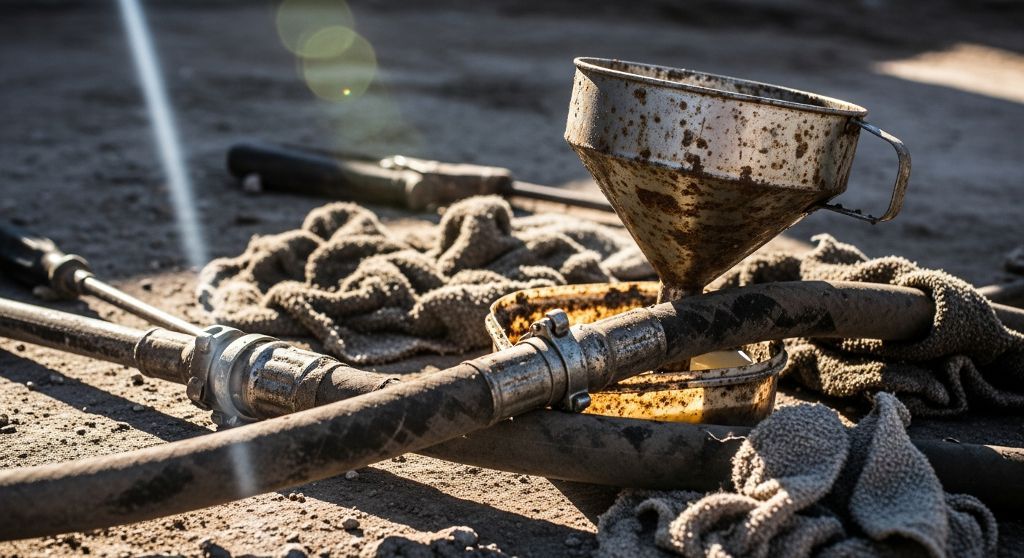 Servicio de Drenaje de combustible incorrecto a domicilio en Horcajo