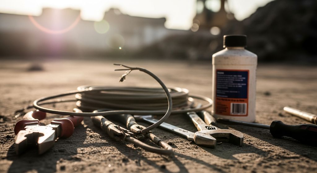 Vaciado de depósito con combustible erróneo en Morata De Tajuña